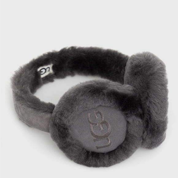UGG Other - UGG Charcoal Shearling Ear Warmers